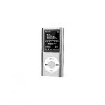 MP4 Player microSD & FM Radio (MP4-418), σε ασημί χρώμα