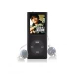 MP4-418 MP4 Player με microSD και FM Ραδιόφωνο – Μαύρο - Image 2