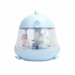 Παιδικό φωτιστικό καρουζέλ – Cute Chick Baby Light, σε μπλε χρώμα