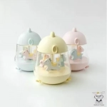 Παιδικό φωτιστικό καρουζέλ – Cute Chick Baby Light, σε κίτρινο χρώμα