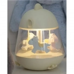 Παιδικό φωτιστικό καρουζέλ – Cute Chick Baby Light, σε κίτρινο χρώμα