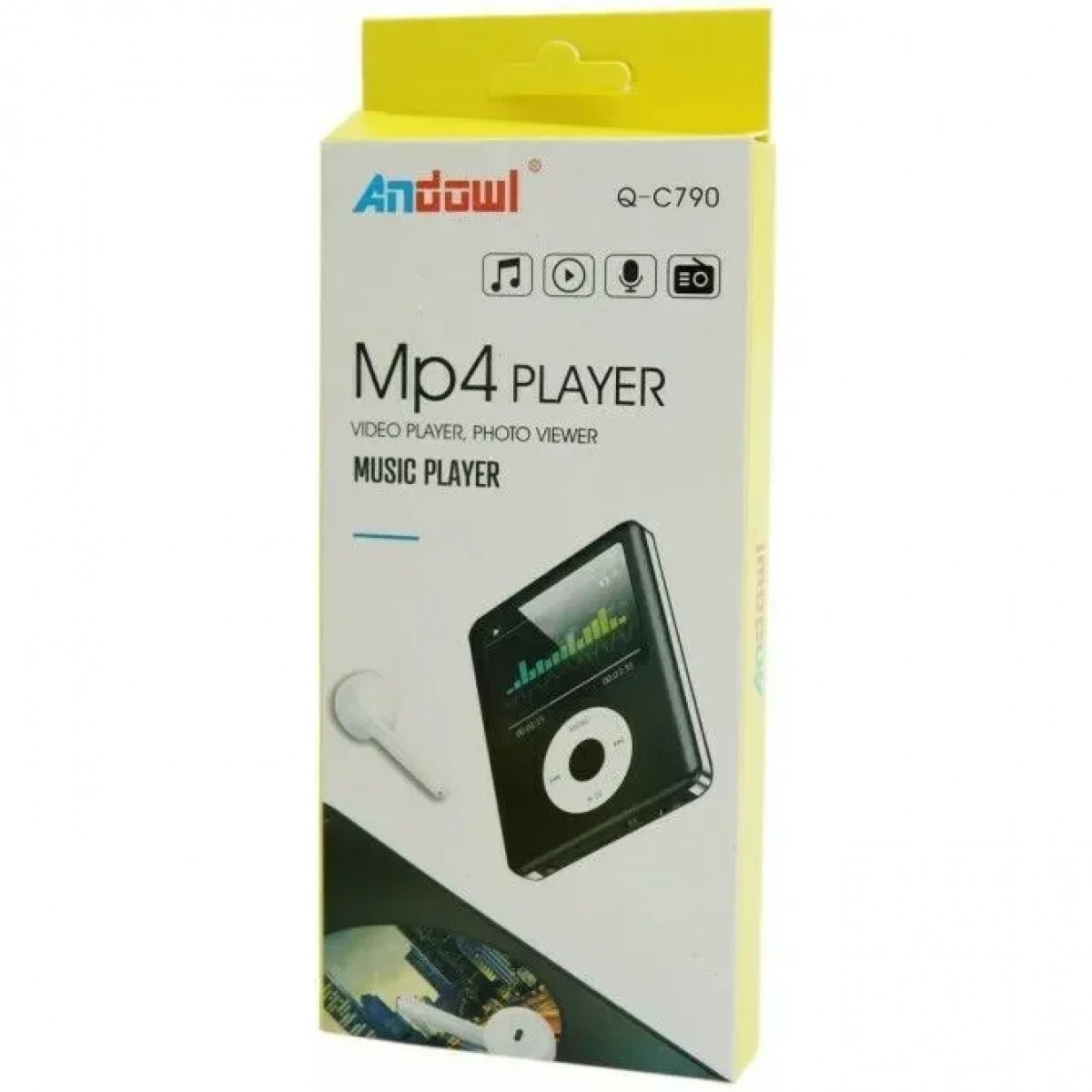 Player MP4 και Ράδιοφωνο Multimedia οθόνη TFT 1,8 ιντσών Andowl Q-C790