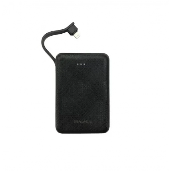 Power Bank Awei P45K 10000mAh μαύρο