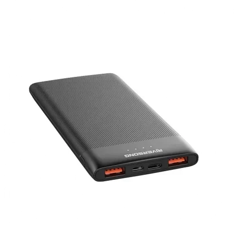 Power Bank EZRA PB03 Pink (10000mA), σε μαύρο χρώμα