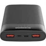 Power Bank EZRA PB03 Pink (10000mA), σε μαύρο χρώμα