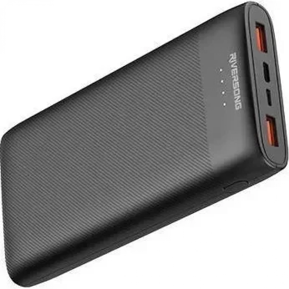 Power Bank EZRA PB03 Pink (10000mA), σε μαύρο χρώμα