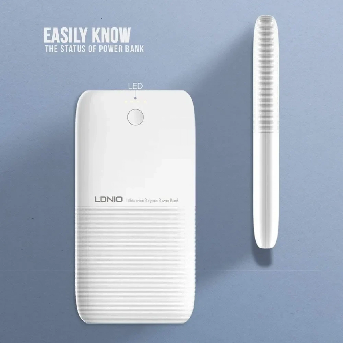 Power Bank Φορητό 10000 mAh Dual USB ADVIRE LDNIO PR1009