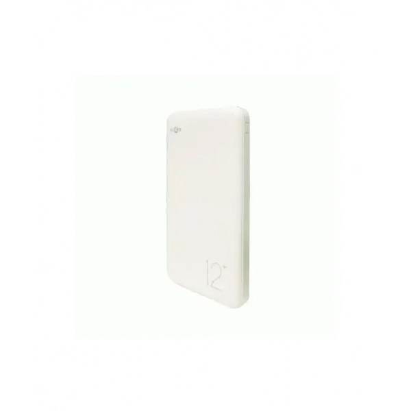 Power Bank KLGO KP-60 DUAL USB TYPE C 10000MAH, σε λευκό χρώμα