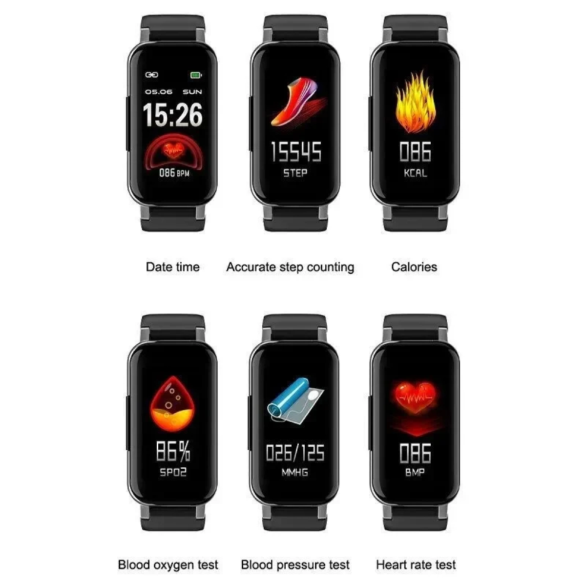 Πρωτοποριακό Smartwatch με Ενσωματωμένα Bluetooth Ακουστικά – OEM T89