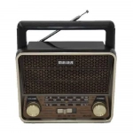 Ρετρό Φορητό Ραδιόφωνο - FM/AM/SW 3 Band DSP Radio USB/TF Mp3 Player MEIER M-U128