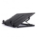 Ρυθμιζόμενη βάση στήριξης και ψύξης με 2 ανεμιστήρες για laptop notebook cooling partner 9''-17'' - N182
