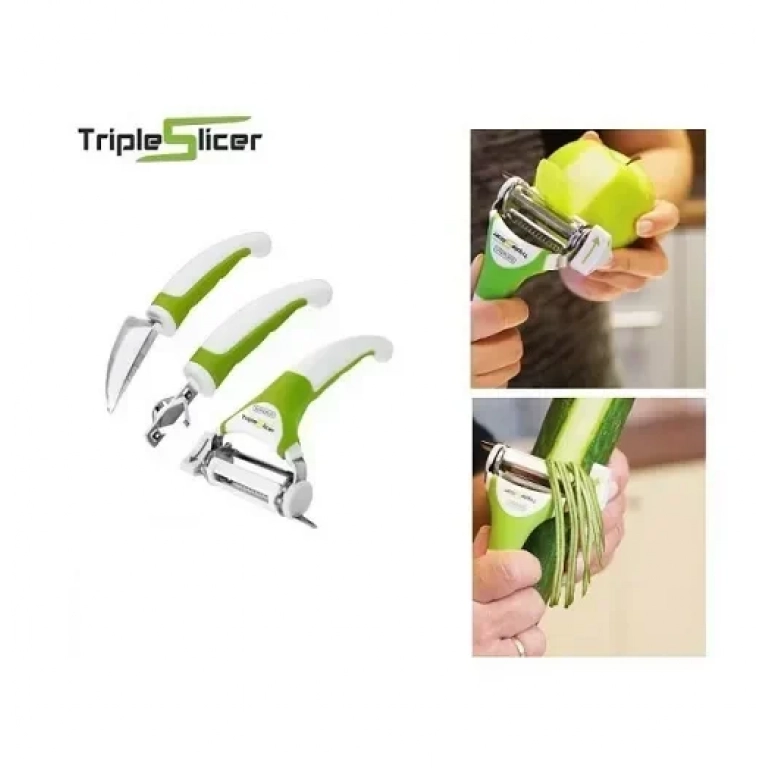 Σετ εργαλειών κουζίνας - Triple Slicer TV - Έξυπνος πολυκόφτης λαχανικών