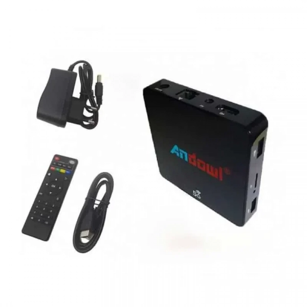 Smart Box 4k 5g Android 8.1 4gb/ 32gb Με Τηλεχειριστήριο Q M6 Andowl