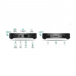 Smart Box 4k 5g Android 8.1 4gb/ 32gb Με Τηλεχειριστήριο Q M6 Andowl