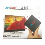 Smart Box 4k 5g Android 8.1 4gb/ 32gb Με Τηλεχειριστήριο Q M6 Andowl
