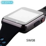 Smartwatch Mε Oθόνη Aφής EZRA SW08 και κάρτα SIM, σε κόκκινο χρώμα