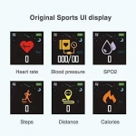 Smartwatch Mε Oθόνη Aφής OEM F3 55020, σε γκρι χρώμα