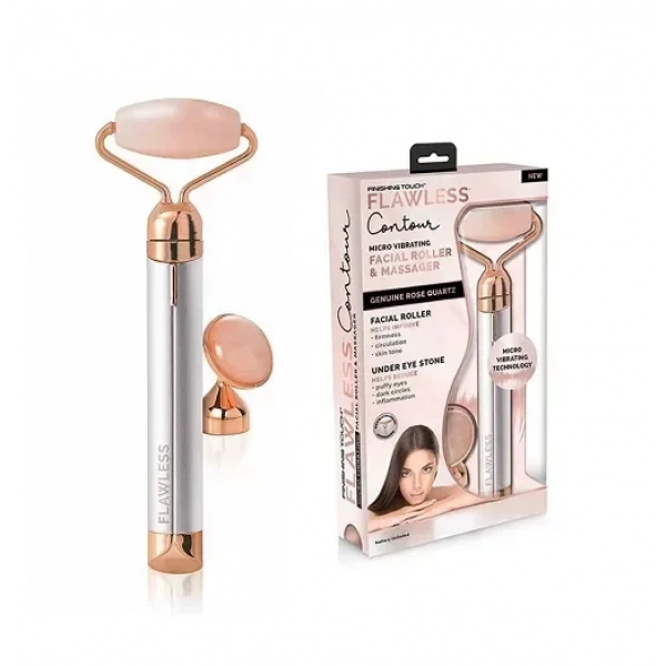 Συσκευή μασάζ προσώπου Flawless Micro Vibrating Facial Roller & Massager