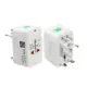Ταξιδιωτικός αντάπτορας πρίζας UNIVERSAL TRAVEL ADAPTOR με προστασία & 2 θύρες USB
