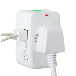 Ταξιδιωτικός αντάπτορας πρίζας UNIVERSAL TRAVEL ADAPTOR με προστασία & 2 θύρες USB - Image 4