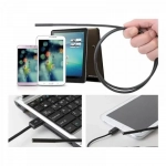 USB Αδιάβροχη Κάμερα Ενδοσκόπιο με LED για Κινητά Τηλέφωνα Android AN97 1.65m