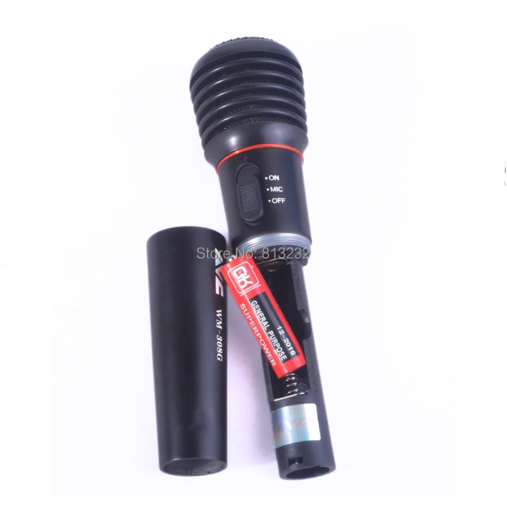 Microfono Inalambrico Suono Karaoke Wg-308e