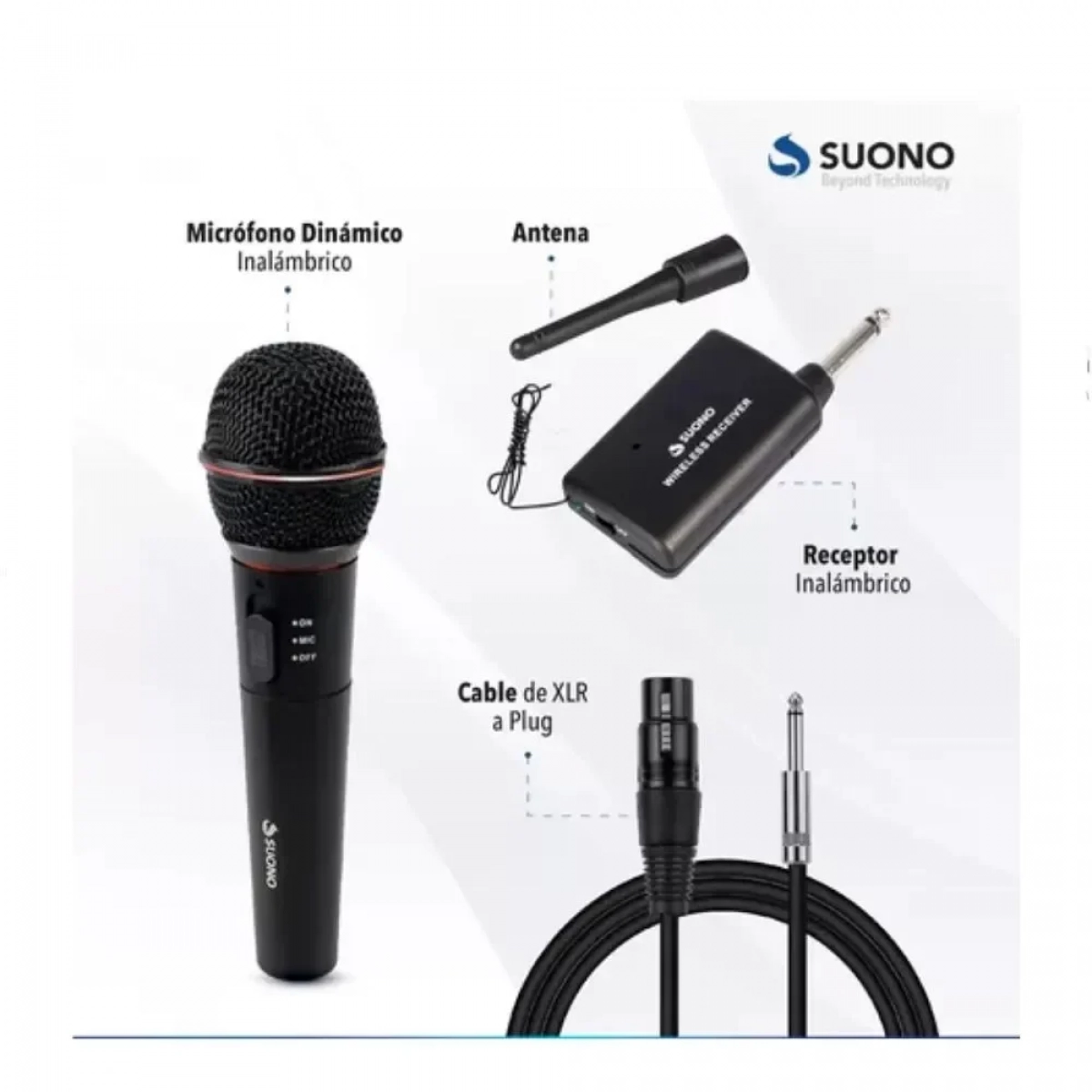 WG-308E Ενσύρματο και ασύρματο μικρόφωνο Karaoke - Photo5