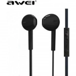 HandsFree Ακουστικά Awei ES-15Hi, σε μαύρο χρώμα