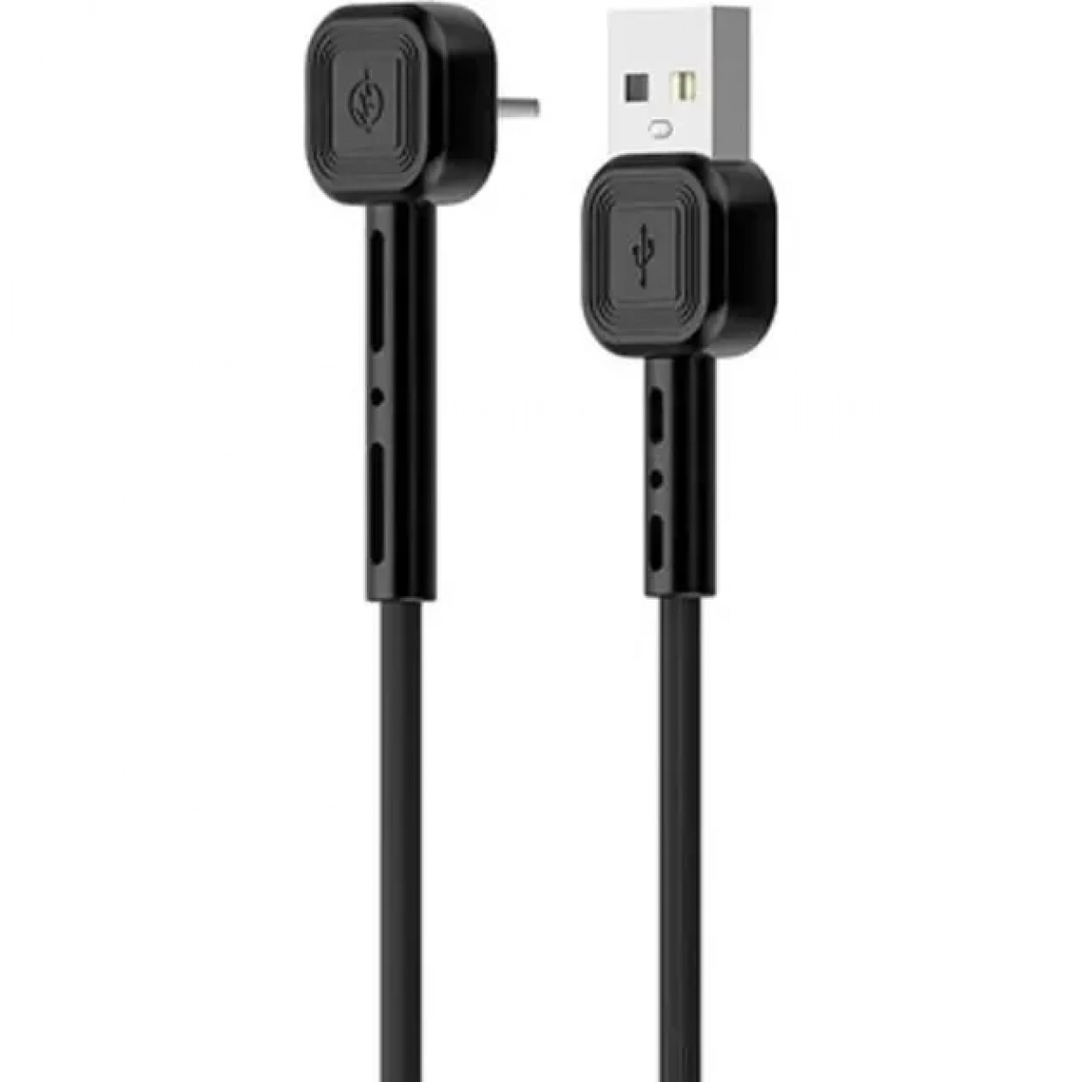 Καλώδιο Awei CL-67 USB to 90° Micro USB 2.4A, σε μαύρο χρώμα