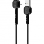 Καλώδιο Awei CL-67 USB to 90° Micro USB 2.4A, σε μαύρο χρώμα