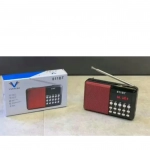 BEST QUALITY RECHARGEABLE RADIO SPEAKER SURAH 811BT, σε μαύρο χρώμα