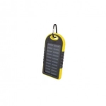 Solar Power Bank Tracer 5000mah TRAB45072, σε κίτρινο χρώμα