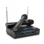 Επαγγελματική Συσκευή Karaoke VHF Με Δύο Ασύρματα Μικρόφωνα DIGITAL WVNGR WG-006