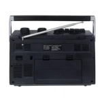 Φορητό Ραδιοκασετόφωνο – Μαγνητόφωνο Cassette USB/SD Mp3 Player, Ρεύματος – Μπαταρίας – YG-335U, σε μαύρο - καφέ χρώμα