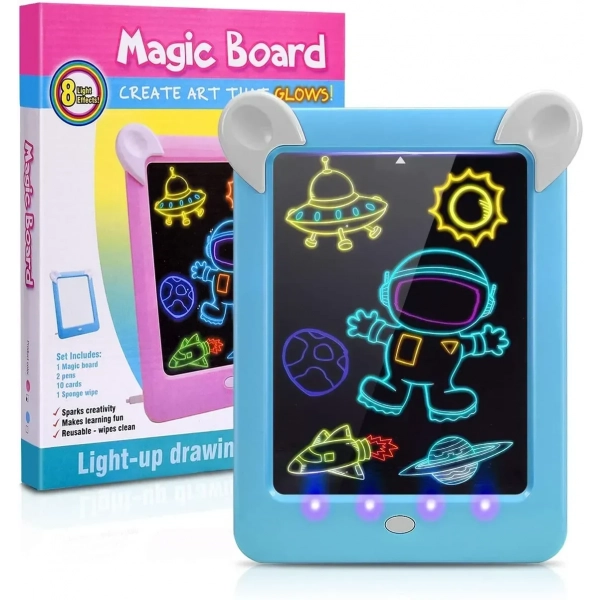 Fricon Magic Pad for Boys, Light Up Drawing Pad LCD Writing Tablet για παιδιά