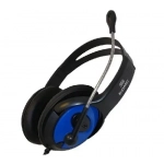 Ενσύρματα Ακουστικά Gaming Headset KOMC S66 3.5 mm, σε μπλε χρώμα