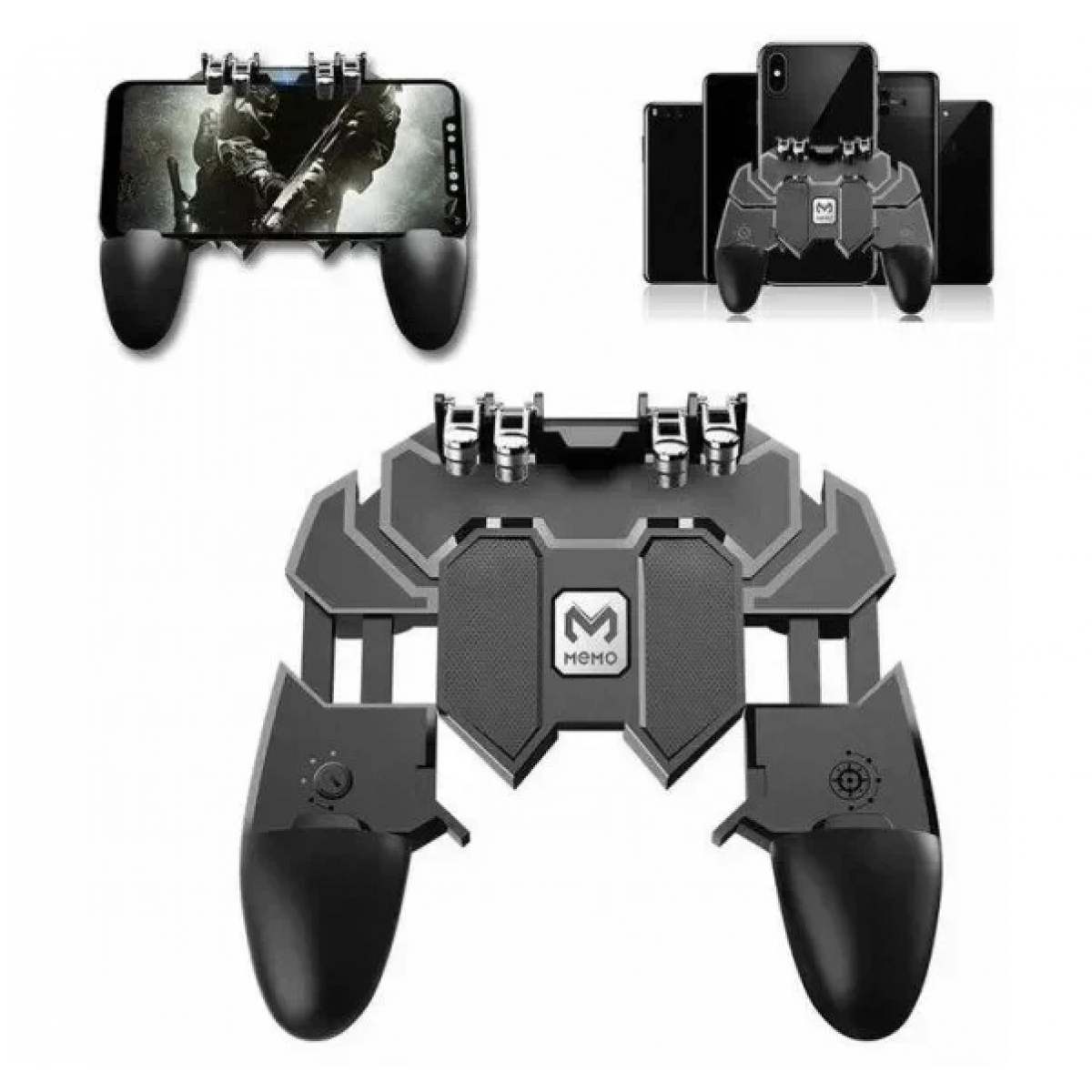 AK-66 Six Finger All-in-One Mobile Game Controller For PUBG