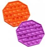 Push Pop It Bubble Fidget Toy Stress Reliever Οκτάγωνο