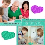 Push Pop It Bubble Fidget Toy Stress Reliever Rainbow Colours Οκτάγωνο - Image 4