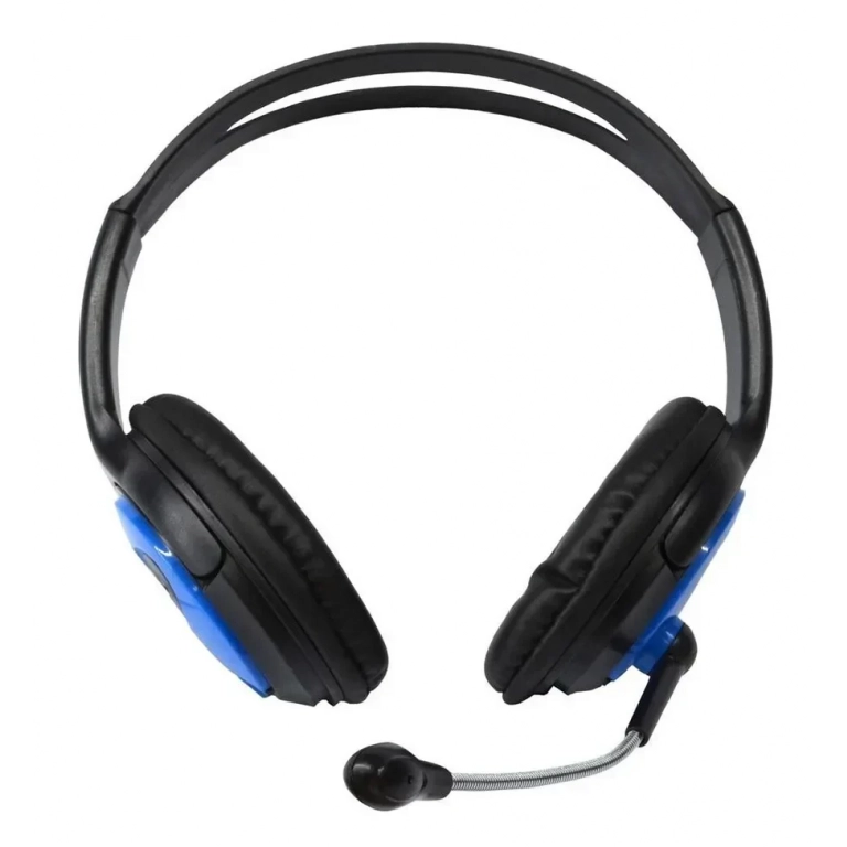 Ενσύρματα Ακουστικά Gaming Headset KOMC S66 3.5 mm, σε μπλε χρώμα