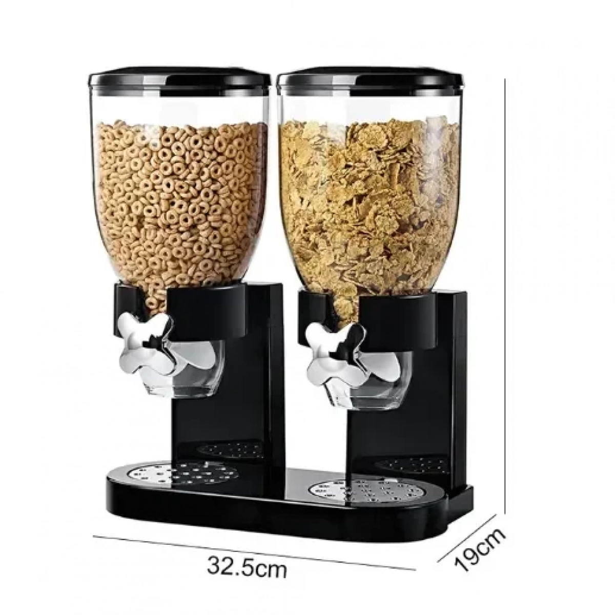 Διανομέας Δημητριακών Double Cereal Dispenser 2x500ml (GV-901)