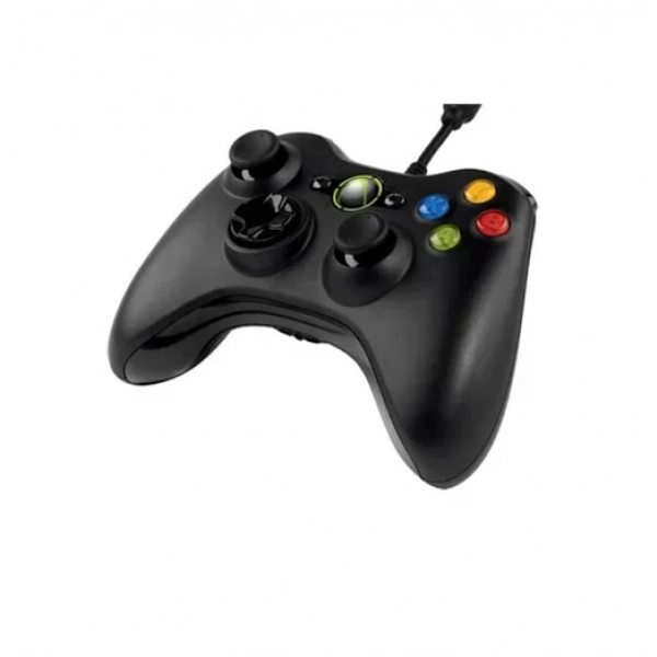 Ενσύρματο χειριστήριο με δόνηση για XBOX 360 / PC (Μαύρο)