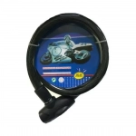 Professional Cable Lock/ Λουκέτο Ασφαλείας Με Συνδυασμό για Ηλεκτρικό Πατίνι/ Ποδήλατο Μαύρο OEM