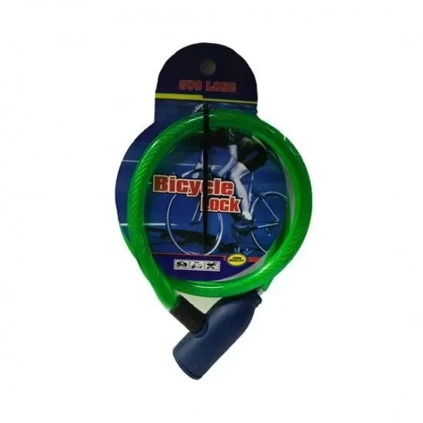 Professional Cable Lock/ Λουκέτο Ασφαλείας Με Συνδυασμό για Ηλεκτρικό Πατίνι/ Ποδήλατο Πράσινο OEM