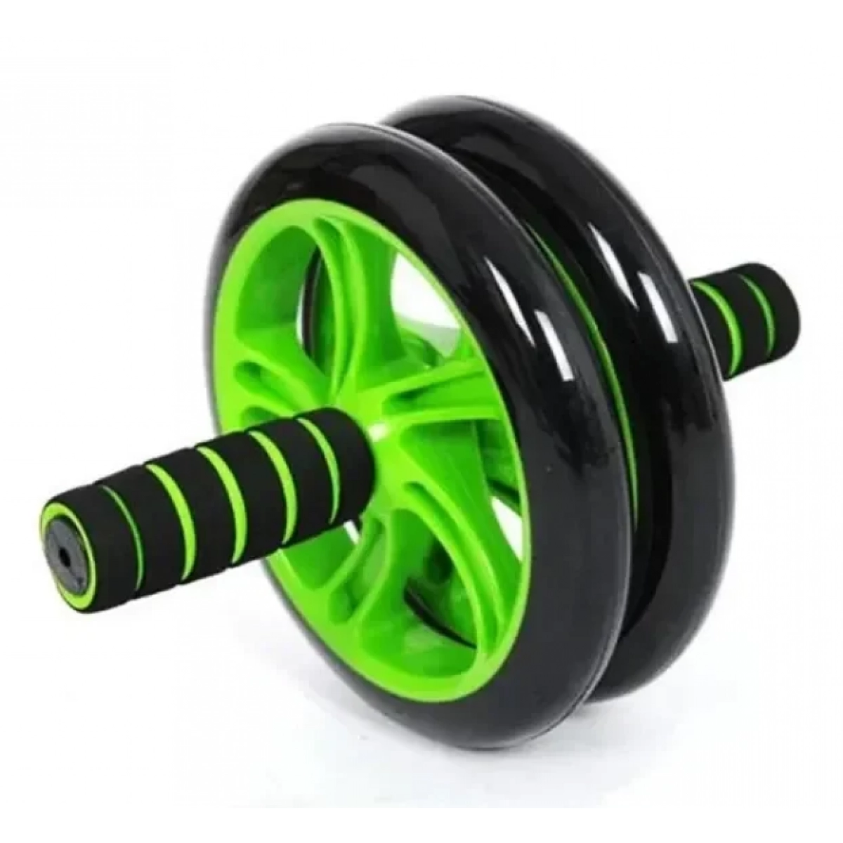 Ρόδα κοιλιακών AB Wheel Μαύρο/Πράσινο GL-55397