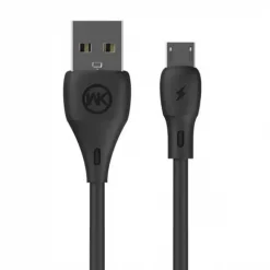 WK WDC-072 Καλώδιο Φόρτισης USB σε Micro Usb 1m Μαύρο