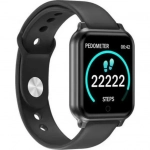 Smartwatch Bracelet T70 Fitness Tracker με Bluetooth, Μετρητή Καρδιακών Παλμών, Καταγραφή Βημάτων και Ύπνου (Μαύρο)