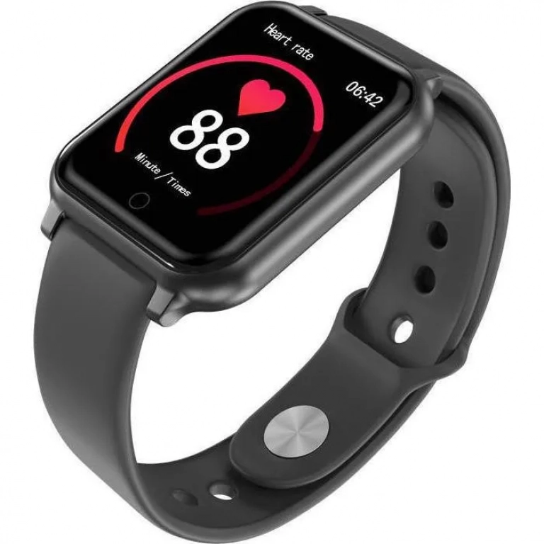 Smartwatch Bracelet T70 Fitness Tracker με Bluetooth, Μετρητή Καρδιακών Παλμών, Καταγραφή Βημάτων και Ύπνου (Μαύρο)