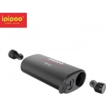 Ασύρματα Ακουστικά Handsfree Bluetooth Ipipoo TP-5 In-ear, σε μαύρο χρώμα