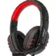Ενσύρματα Stereo Ακουστικά Gaming KOMC K4 με Μικρόφωνο, σε κόκκινο/μαύρο χρώμα